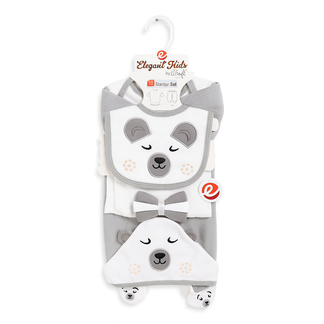 Grizzly 10 Piece Newborn Winter Fleece Starter Set