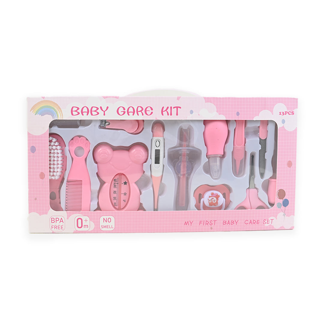 13 Pieces Baby Care Kit Box Pink