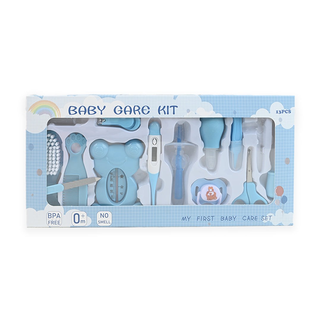 13 Pieces Baby Care Kit Box Blue