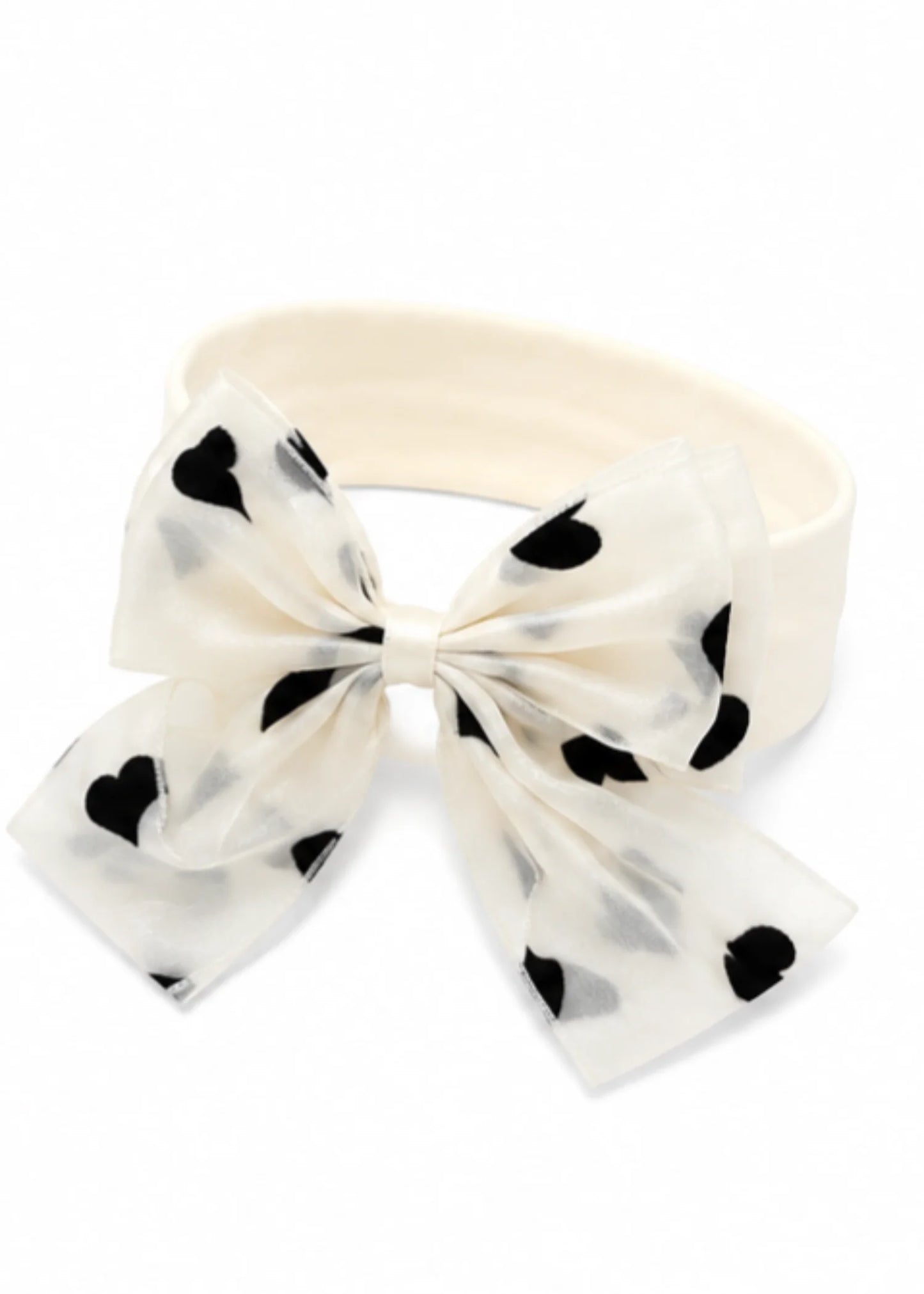 Sun Shine Hearts Girl Premium 2 Piece Headband & Clip Set