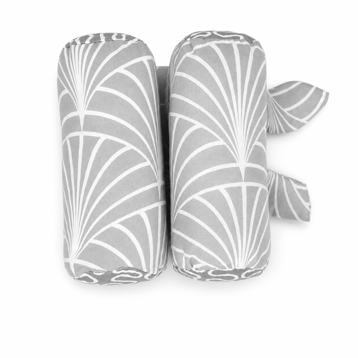 Adjustable baby head stabilizing soft support pillow
