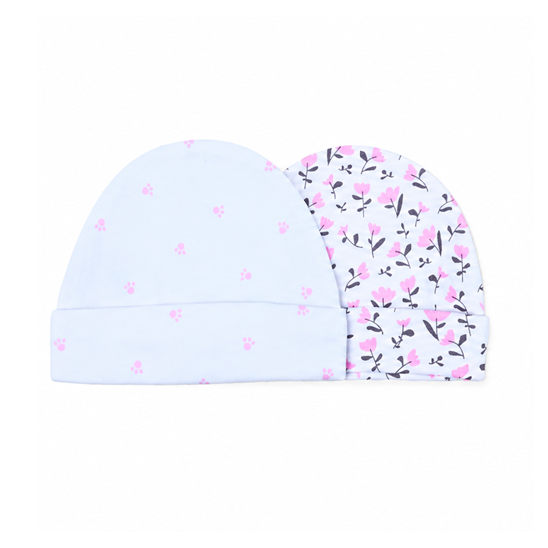 Pack of 2 Cotton Caps