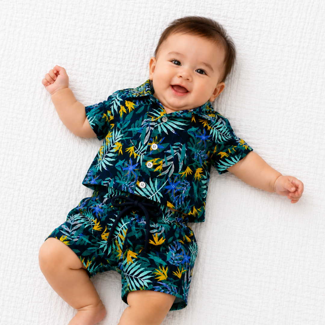 Bora Bora Tropical Resort Unisex Summer Set