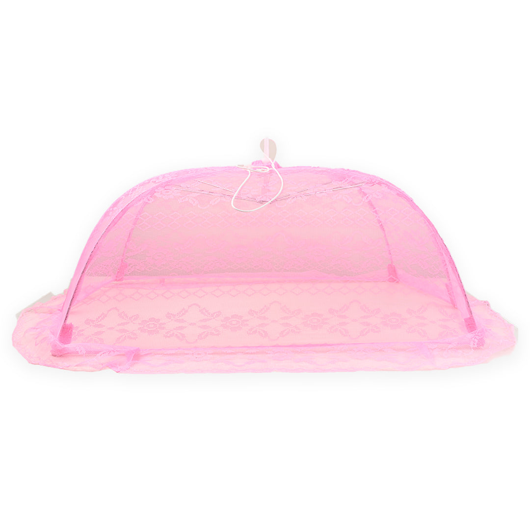 Baby Mosquito Fabric Safety Net Solid Pink (12-18)