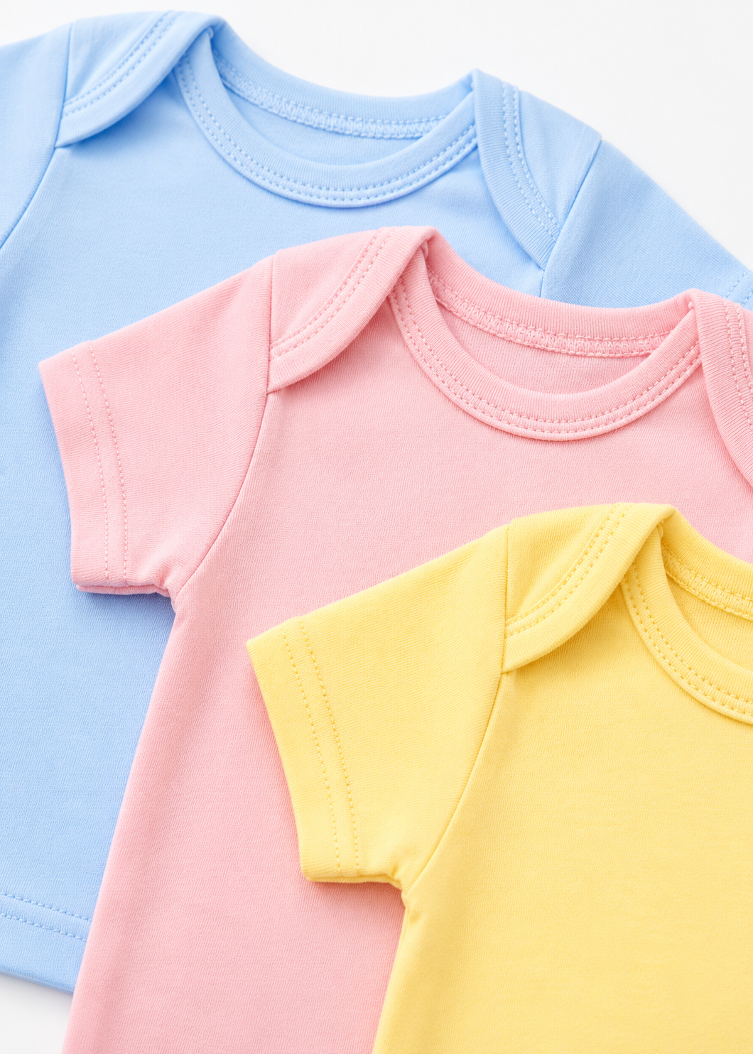 Half Sleeves Vest Colored Pack of 3