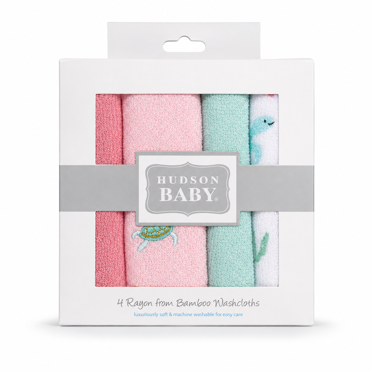 Cute Turtle 4 Piece Face Towel Gift Set