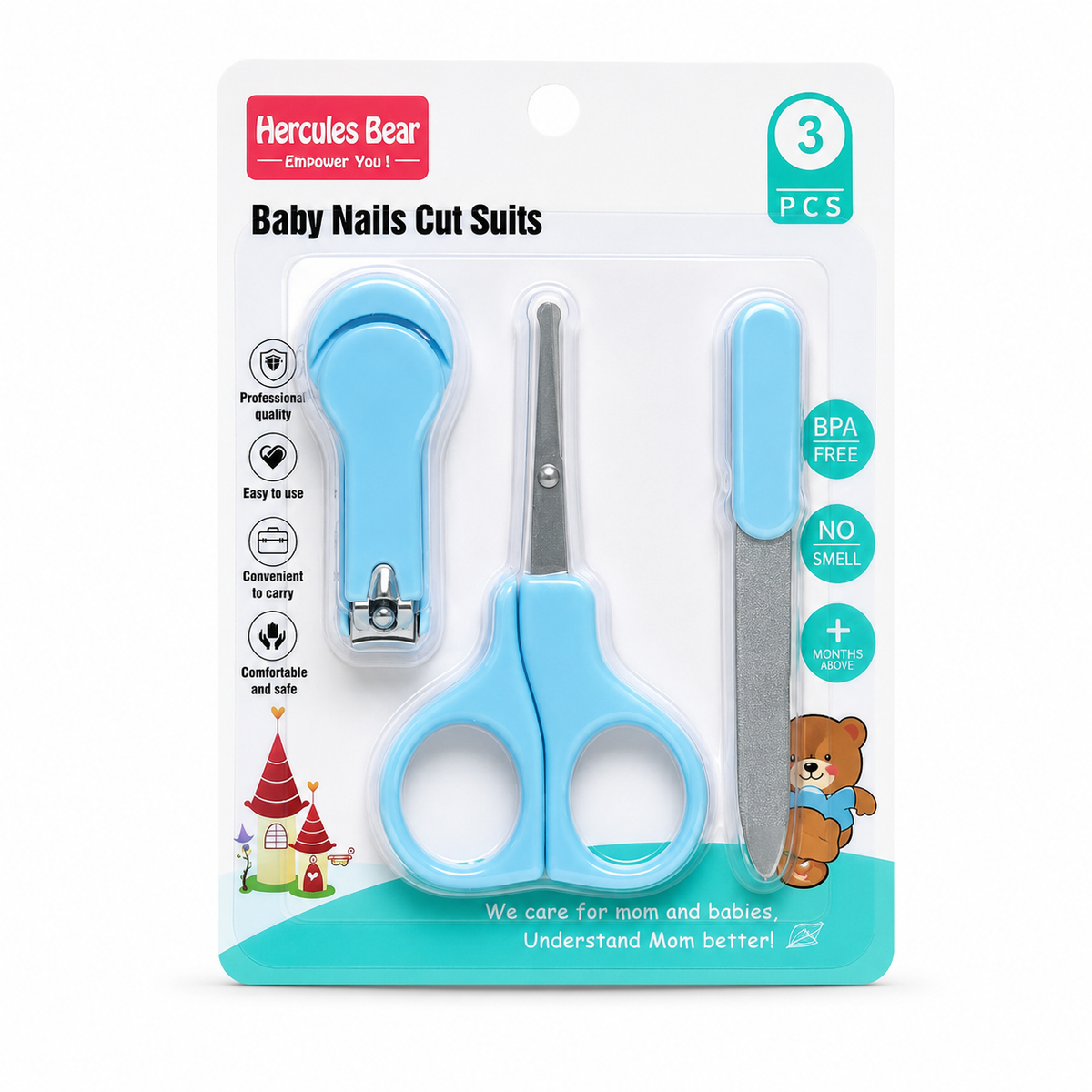Three-piece baby manicure set alternate view