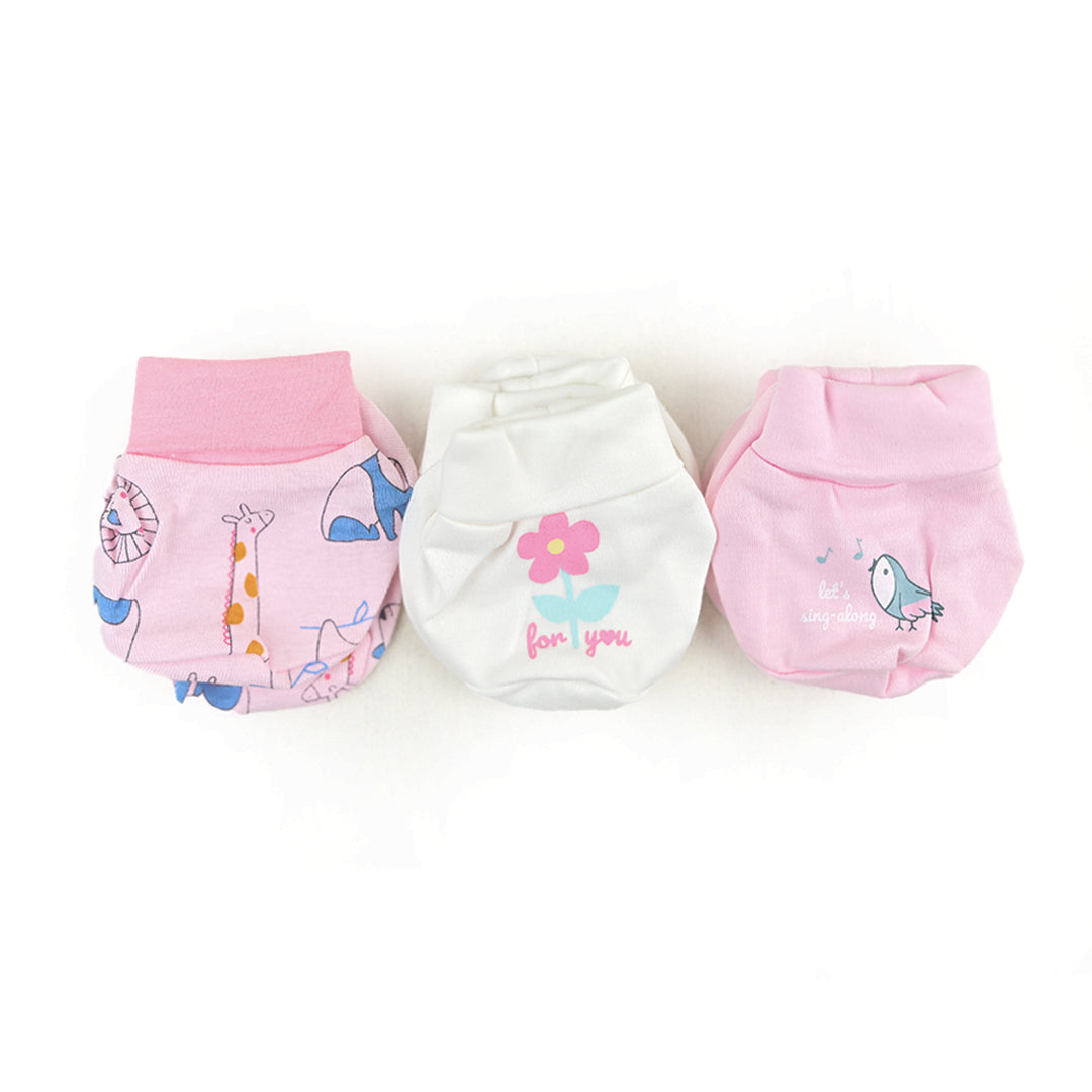 Pack of 3 Baby Mittens