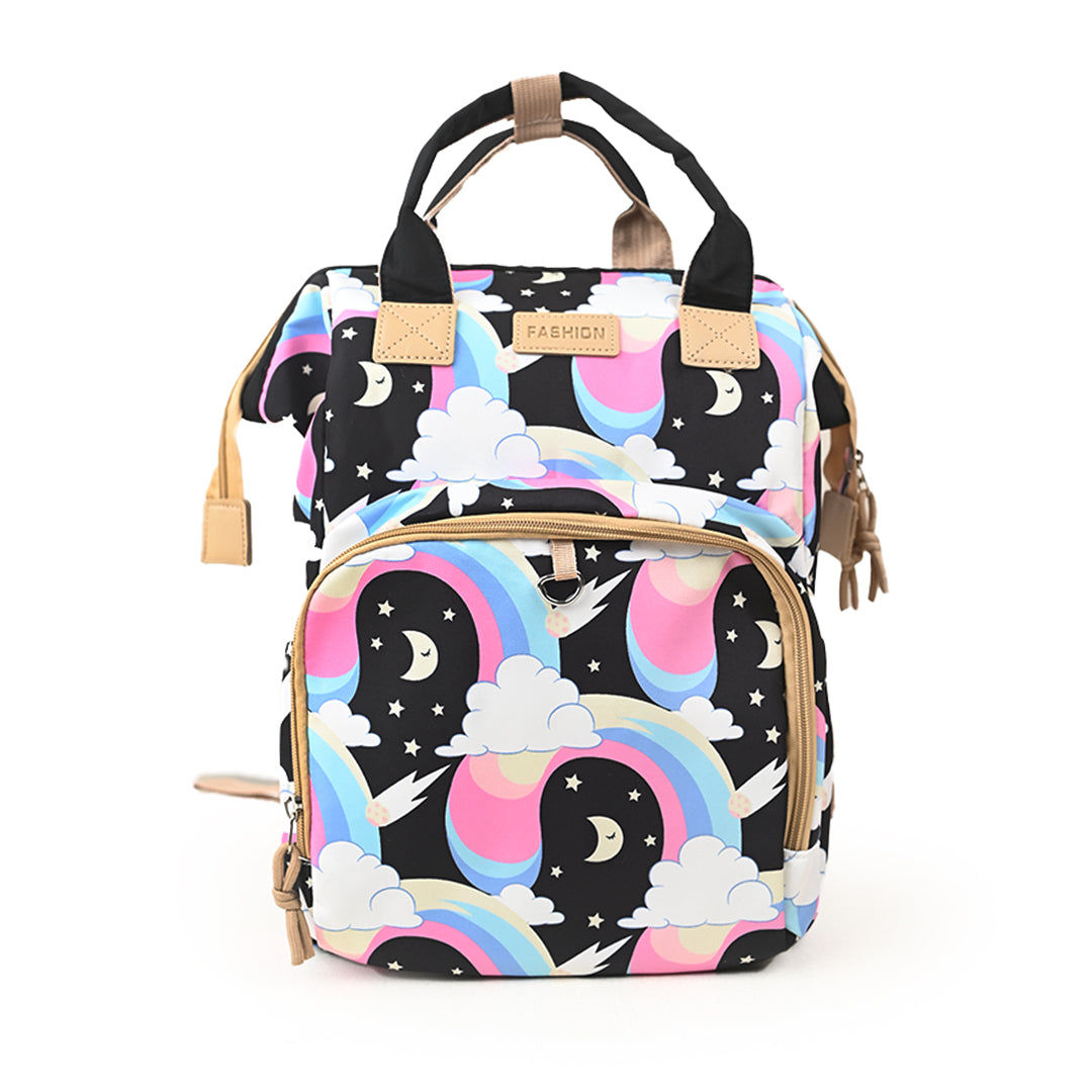 Unicorn World Baby Diaper/Mother bag Black
