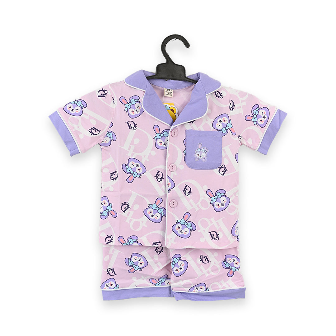 Purple Bunny Nightsuit
