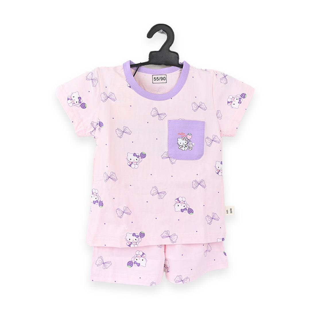 Hello Kitty Round Neck Sleepsuit
