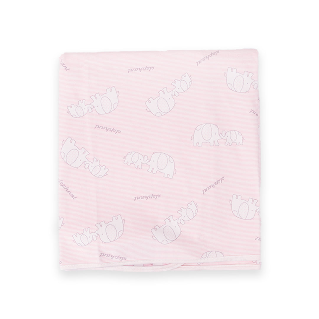 Elephant Premium Diaper Changing Mat Pink