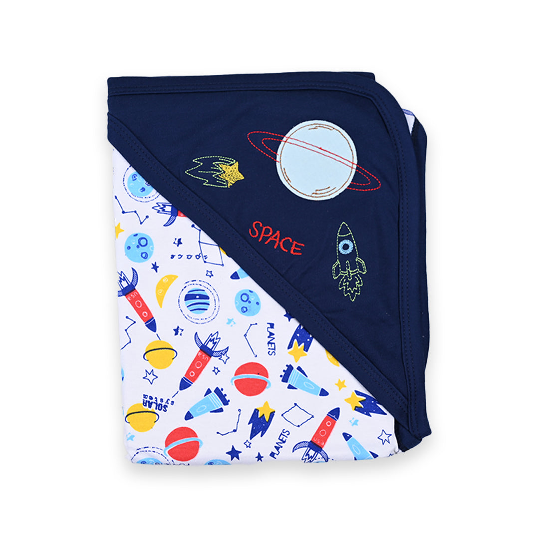 Multi Hooded Wrapping Sheet Space Boy