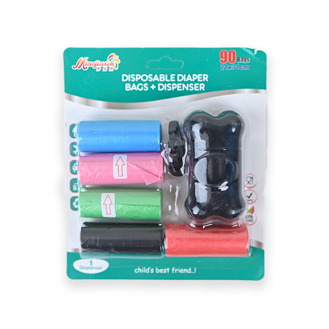 Disposable Diaper Bags & Dispenser