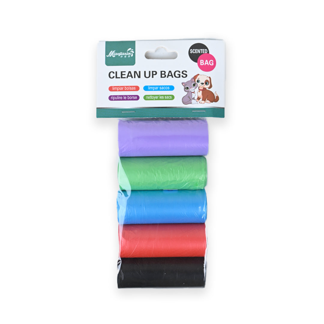 Pack Of 5 Disposable Diaper Plastic Bags