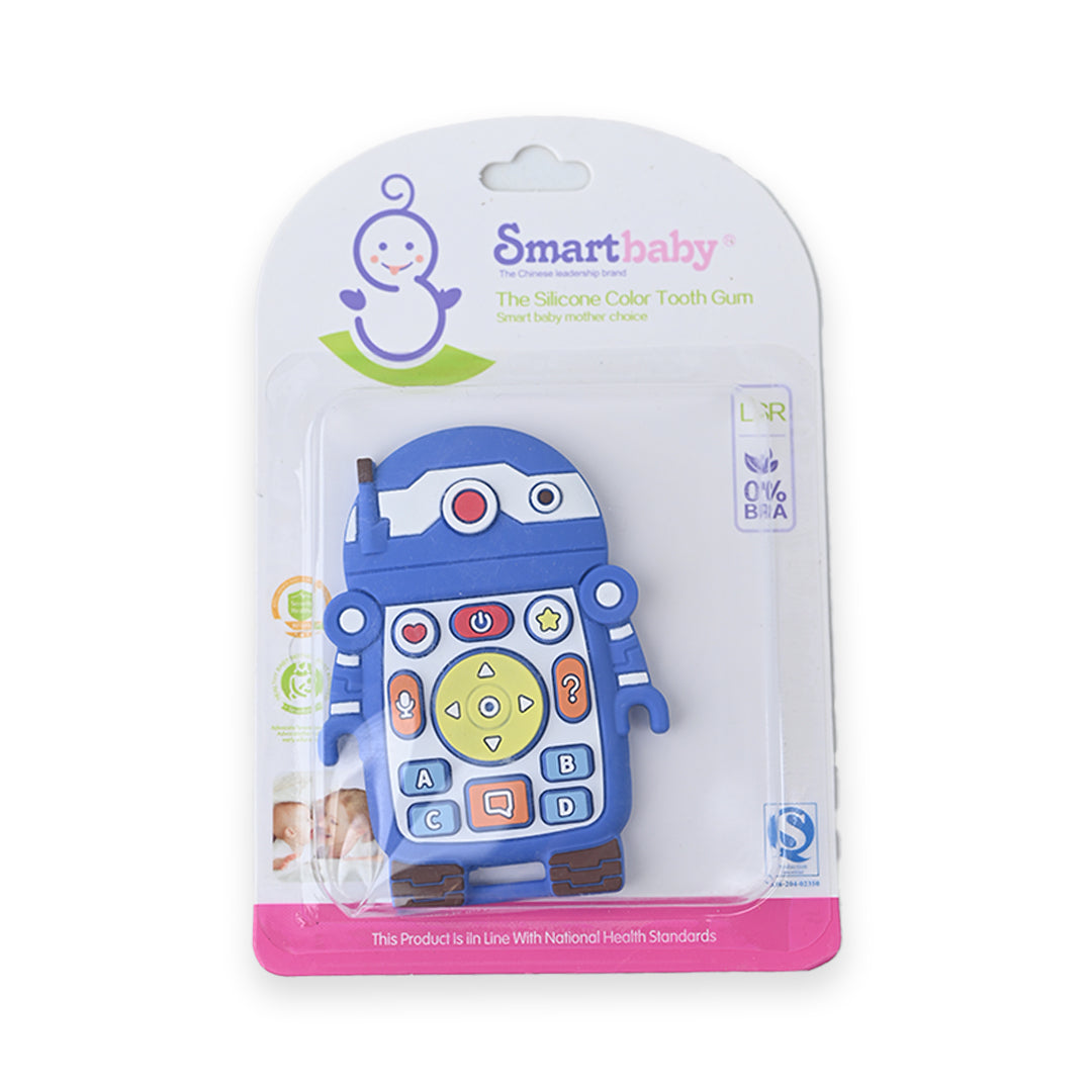 Baby Robot Teether Blue