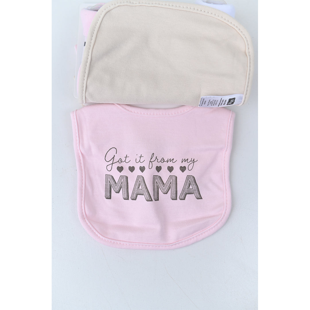 Little Babe Hudson Baby 5 piece Bib Set With Booties