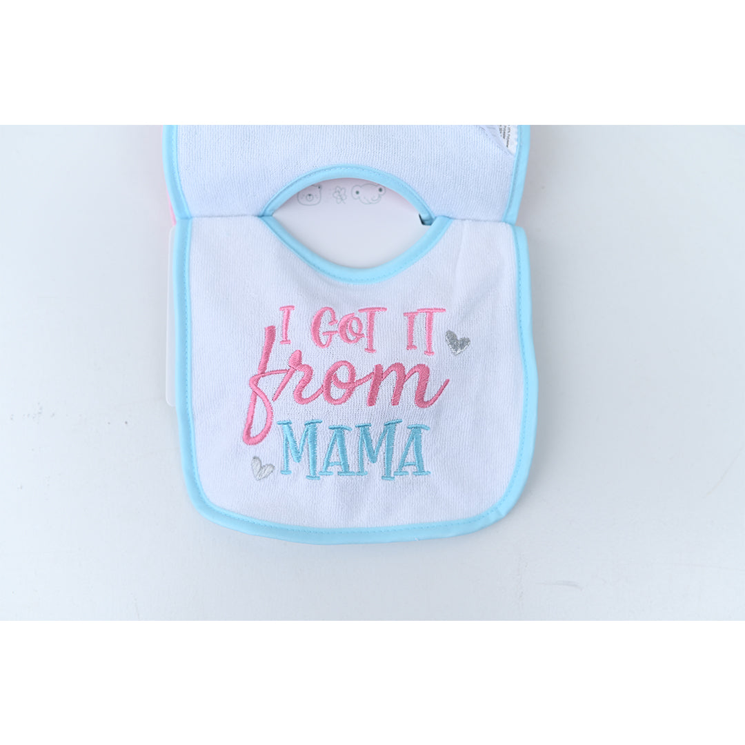 Daddy's Little Girl Bebe Favour 4 Piece Cotton Terry Bib Set