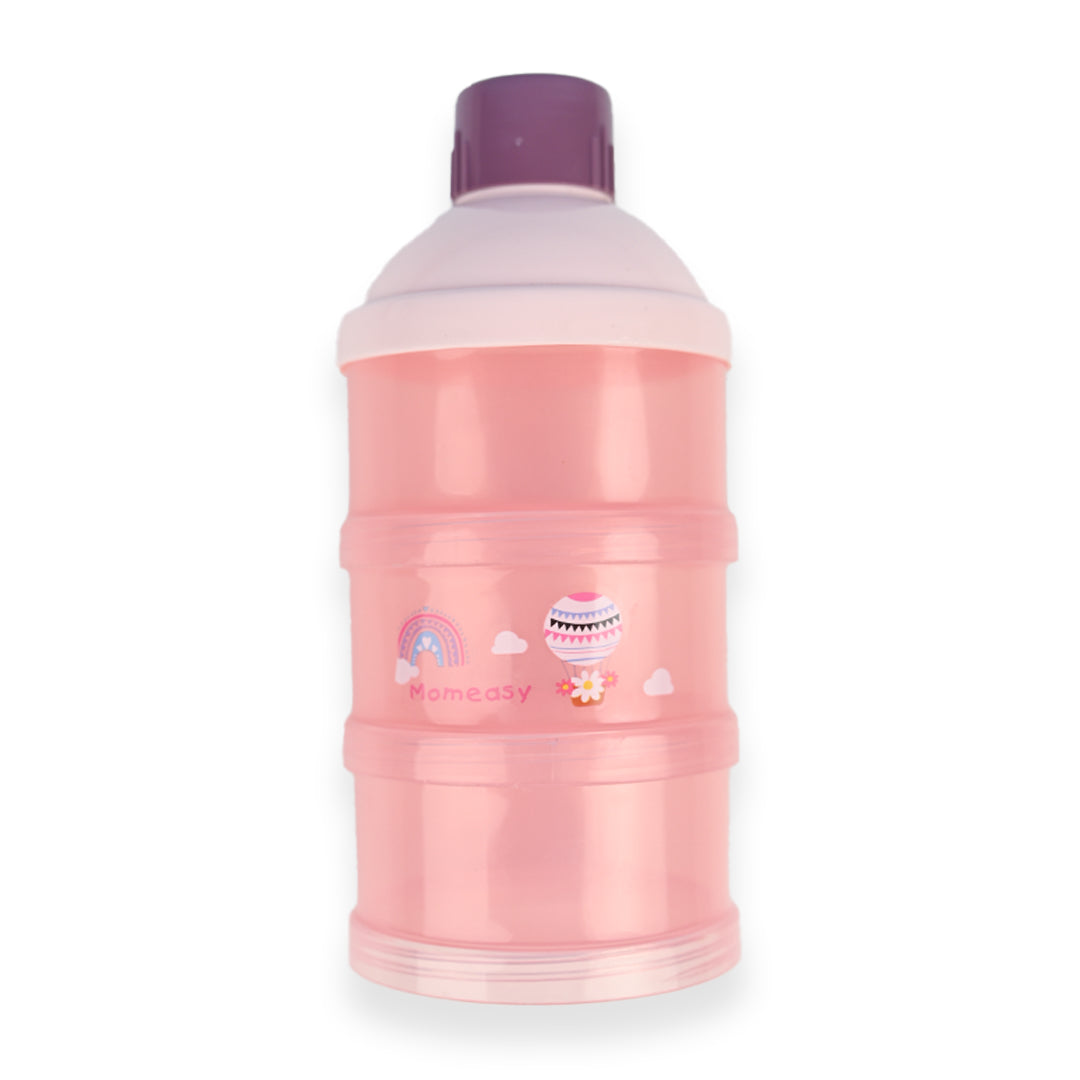 Bottle Tower Multi Portion Milk Container Pink