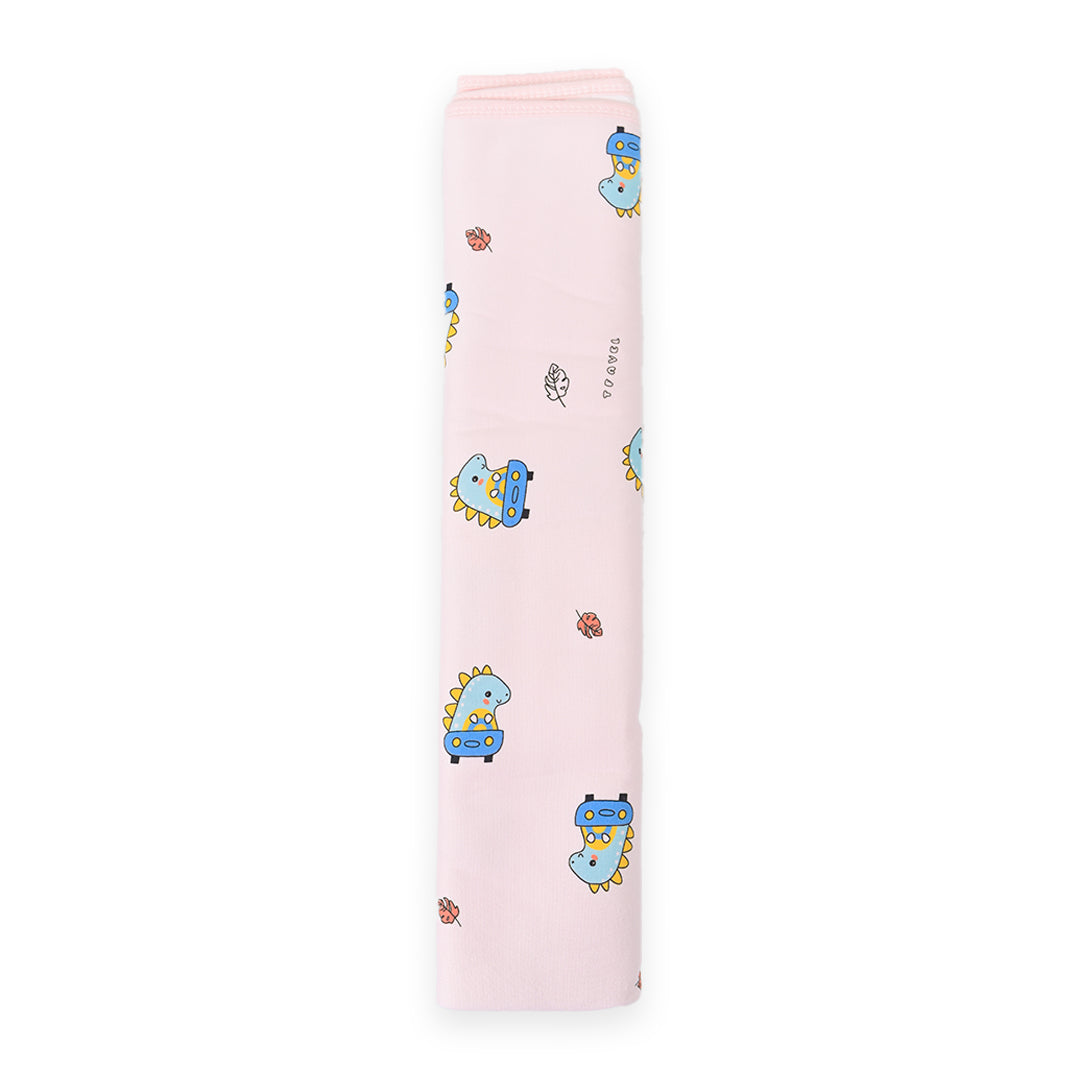 imported Dino Diaper Changing Sheet Pink