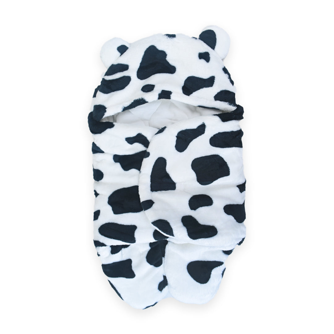 Cow Quilted Swaddle And Sleep Bag