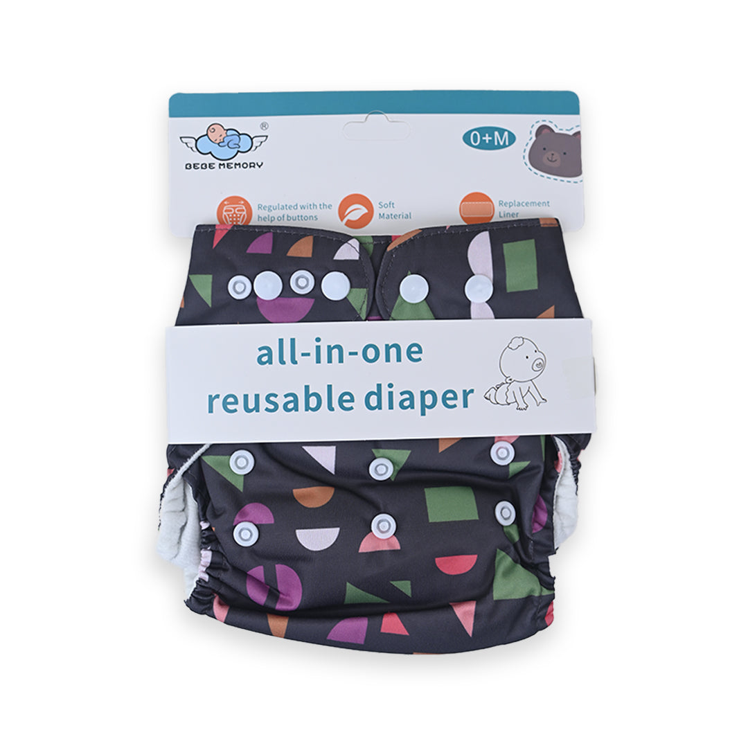 Reusable Cloth Diapers – Adjustable & Soft