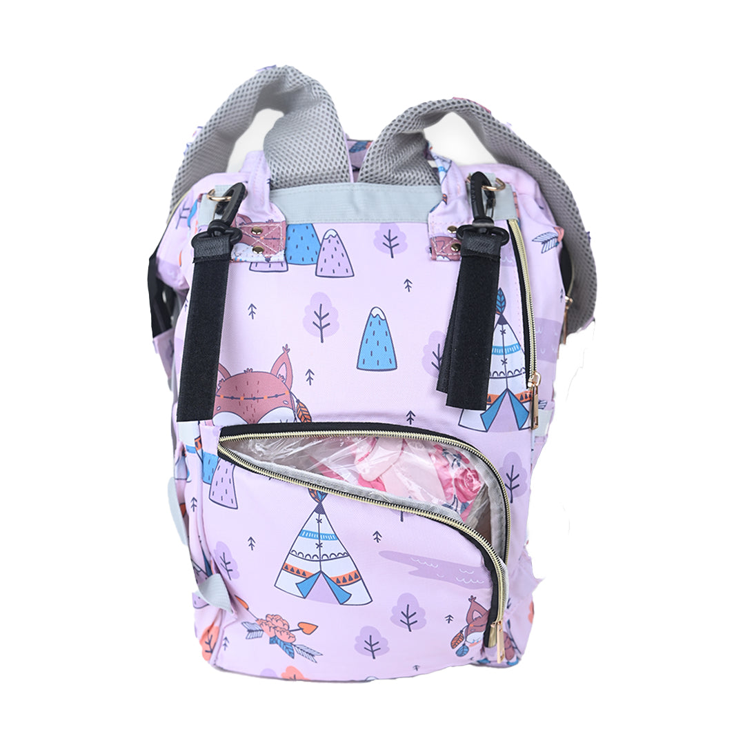 Juelike Fox Waterproof Diaper Backpack