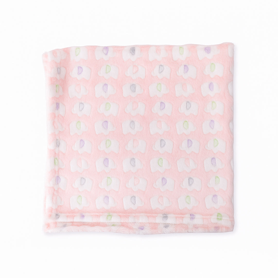 Tiny Elephant Fleece Blanket