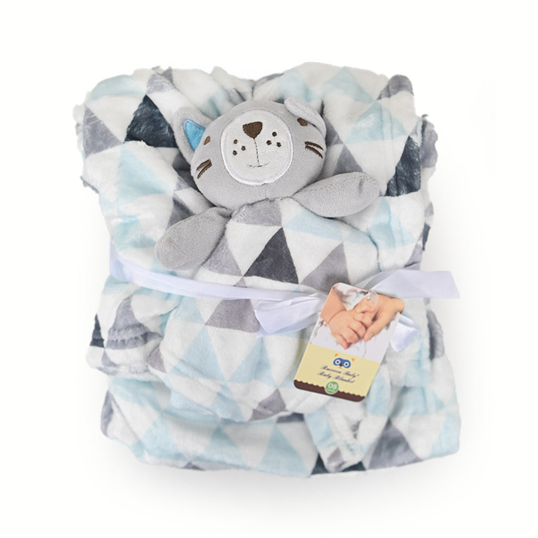 Happy Kitty Security Blanket Set
