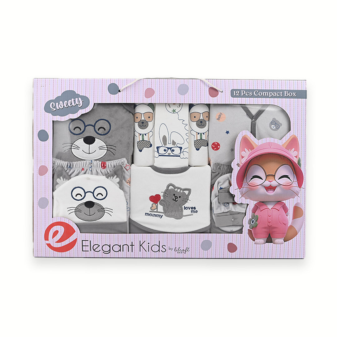 Grey Cat Winter Starter Set – 12 Piece Gift Box