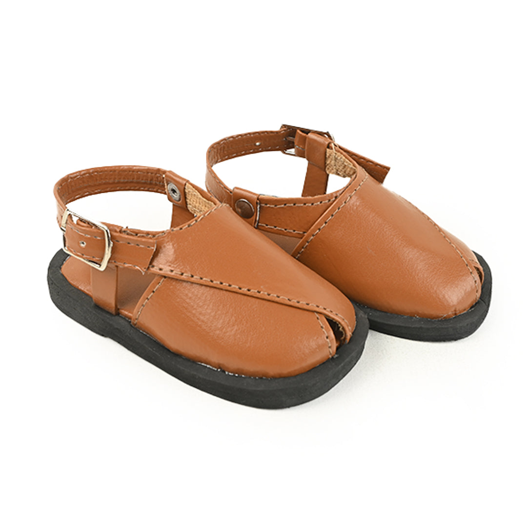 Mustard Kaptan Chappal - Baby Co