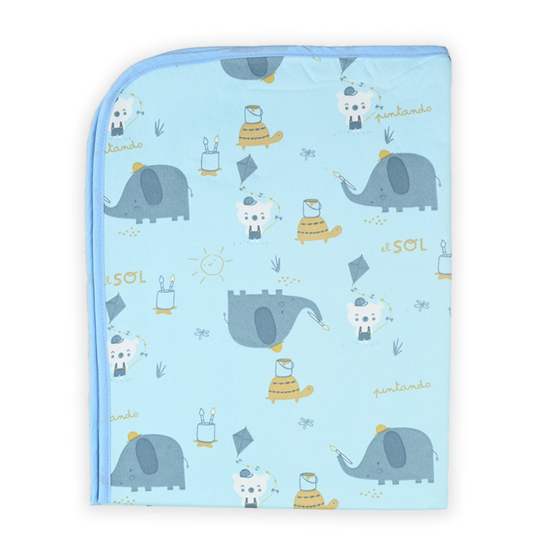 Elephant Play Diaper Changing Sheet (Imported)