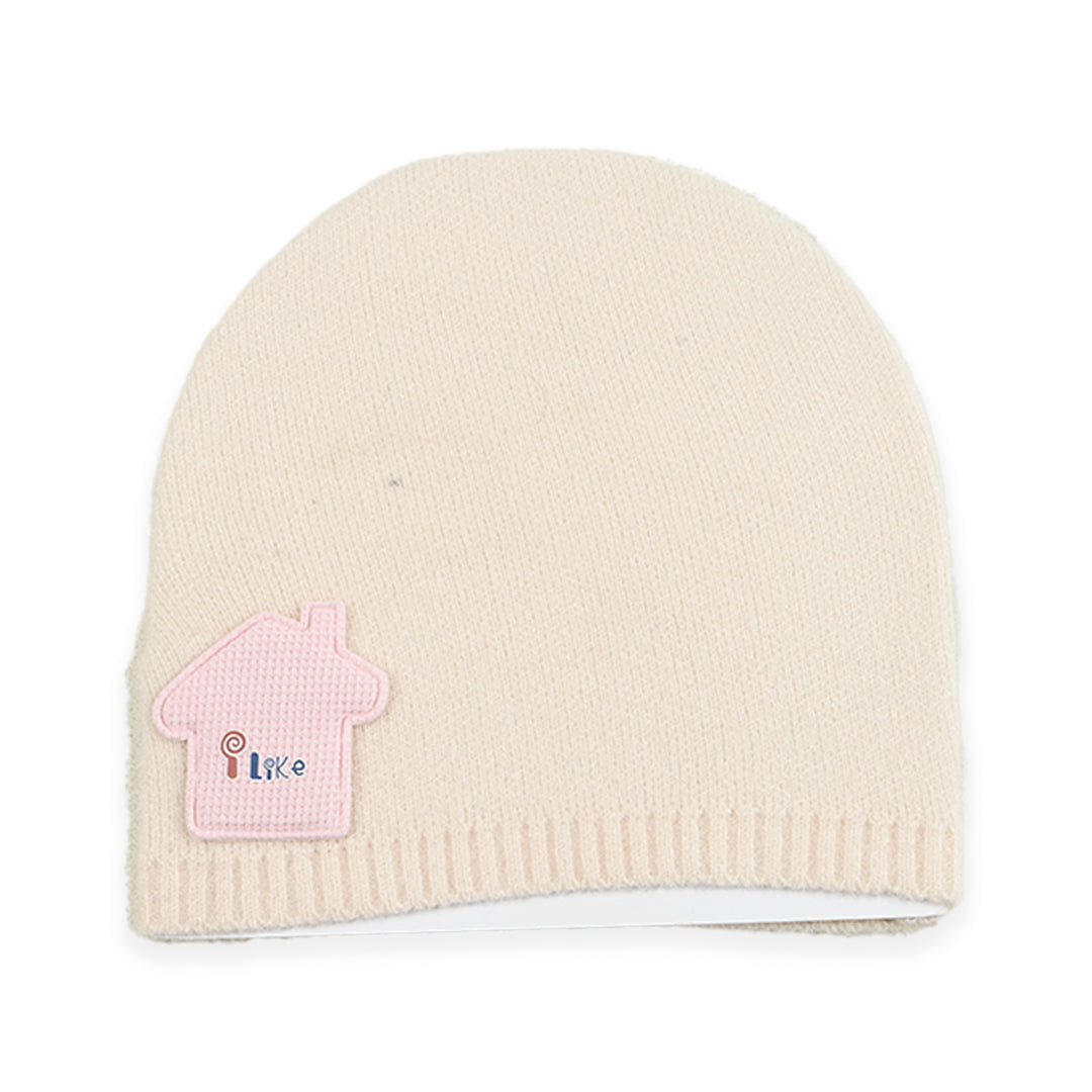 Lite Wool Caps Pink House Cream