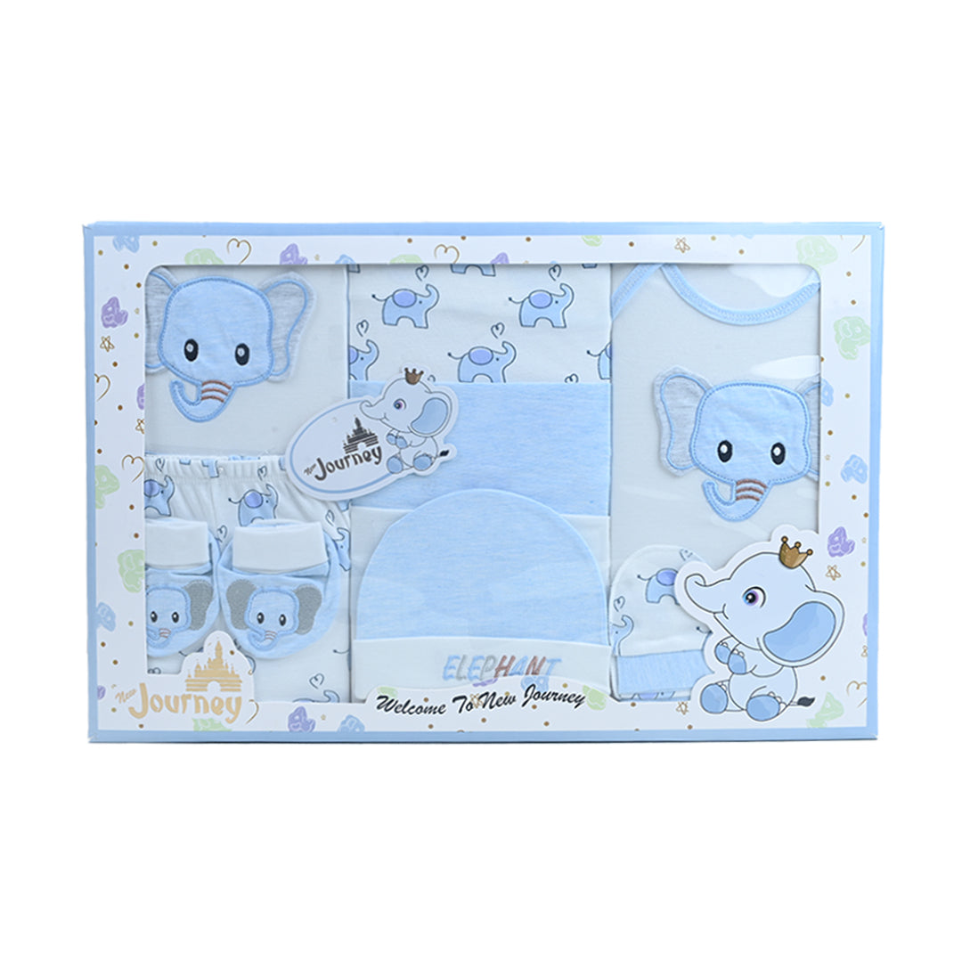 Elephant 10 Piece Starter Set Gift Box Blue