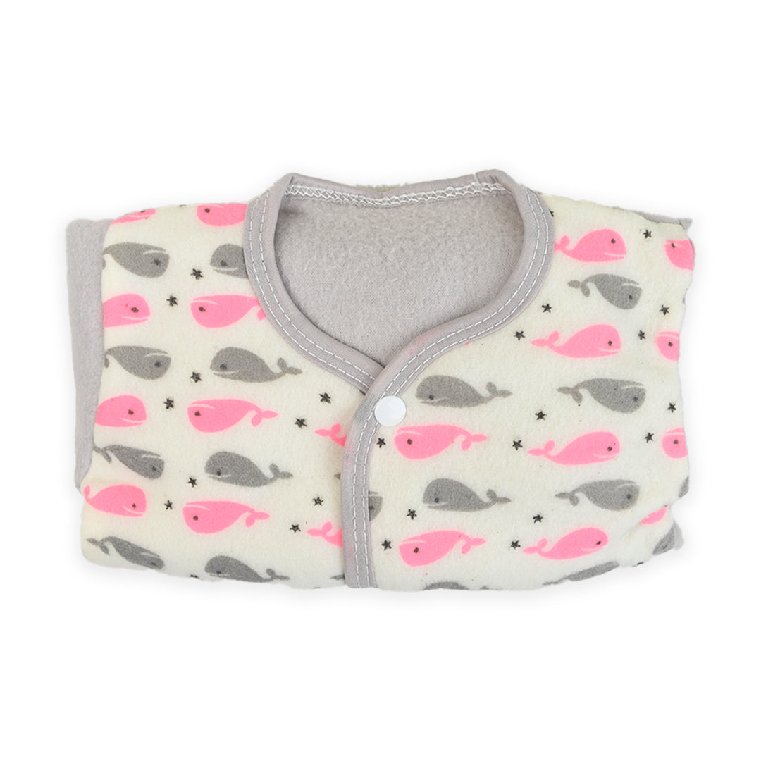 Whale 3 Piece Fleece Winter sleep starter set 2