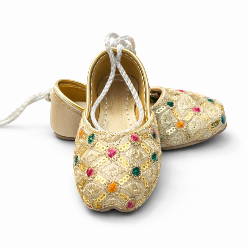 NB Gold Color Khussa