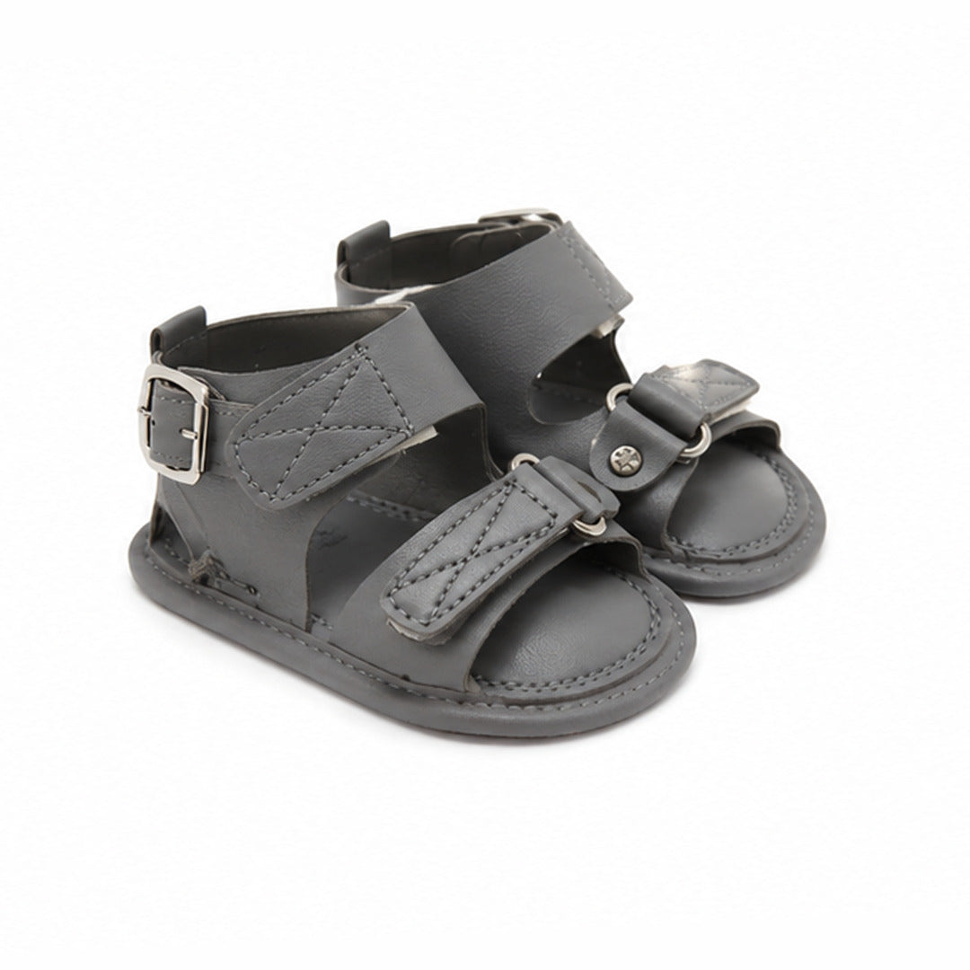 Grey Strap Sandals (Premium)
