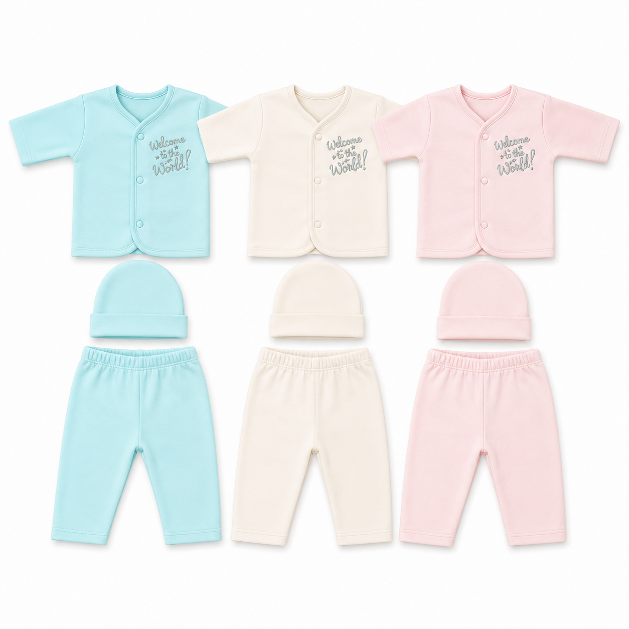 Welcome to the World Polar Fleece Newborn Set