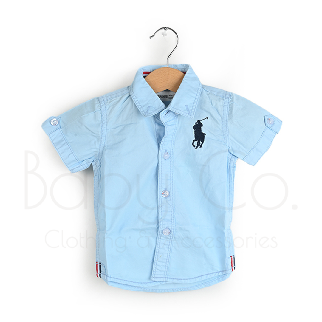 Premium Casual Polo Shirts Light Blue