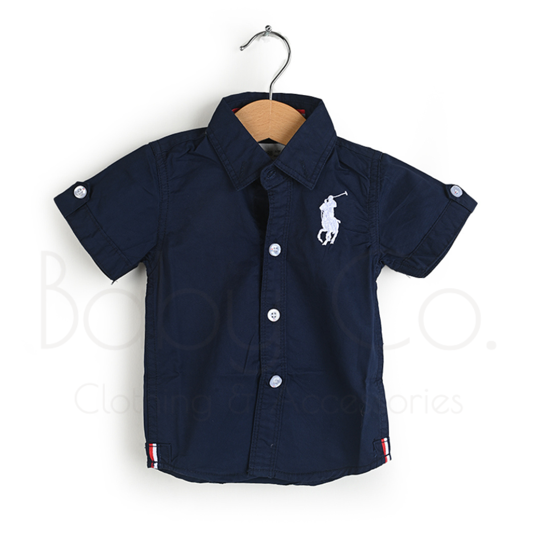 Premium Casual Polo Shirts Navy Blue