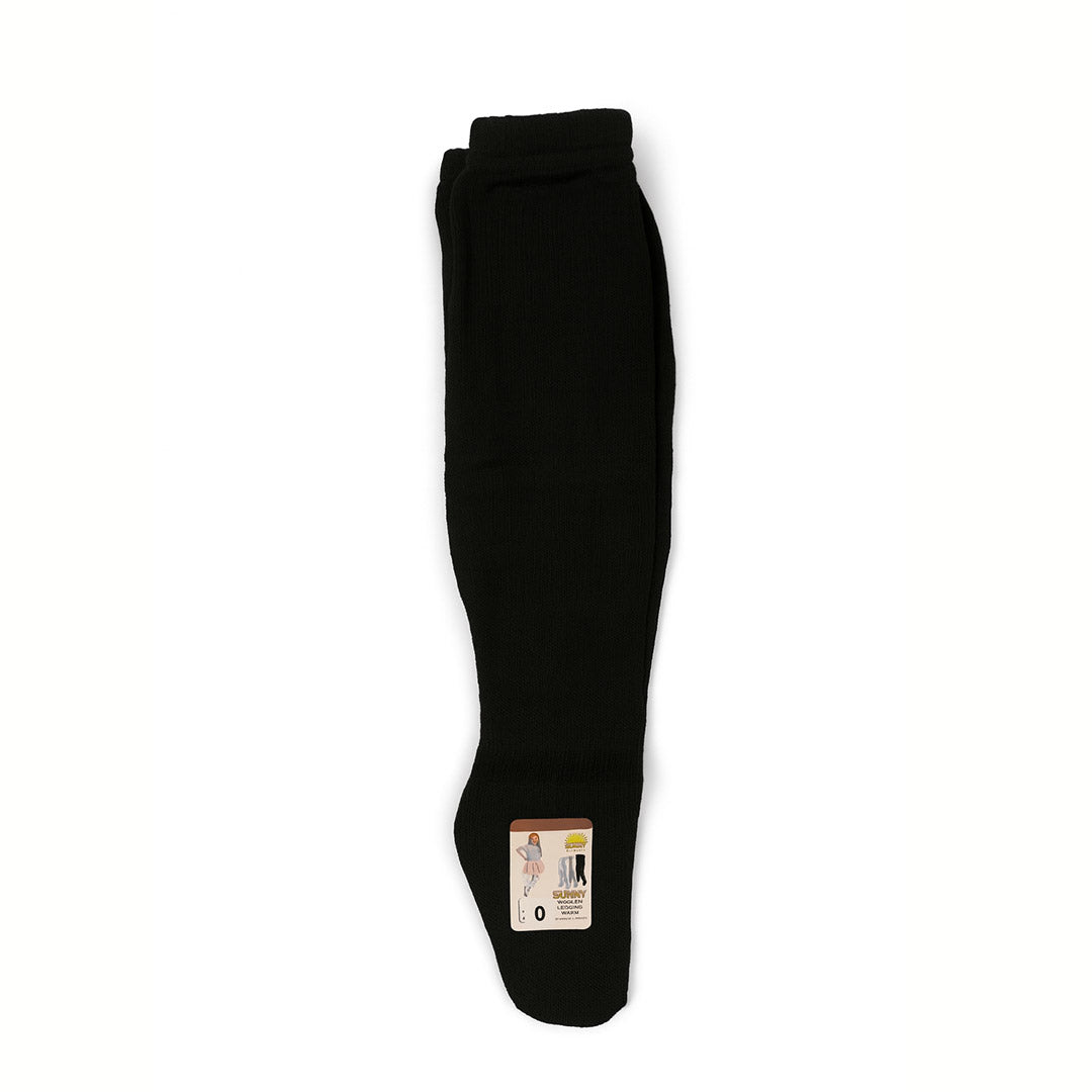 Black & White Baby Girl Leggings Black 0-6M