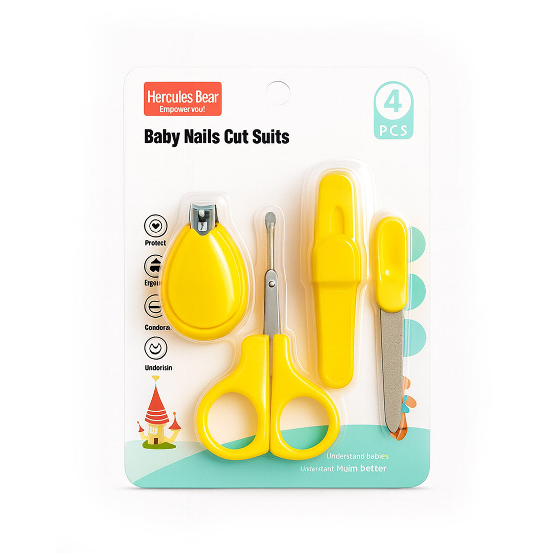 Hercules Bear 4 Piece Baby Grooming Set