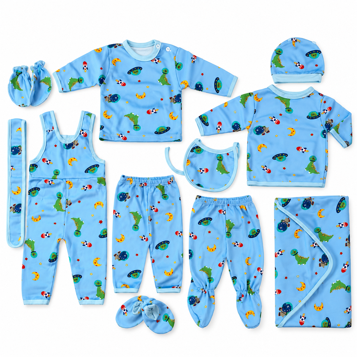 11 Piece Little Star Explorer Baby Set