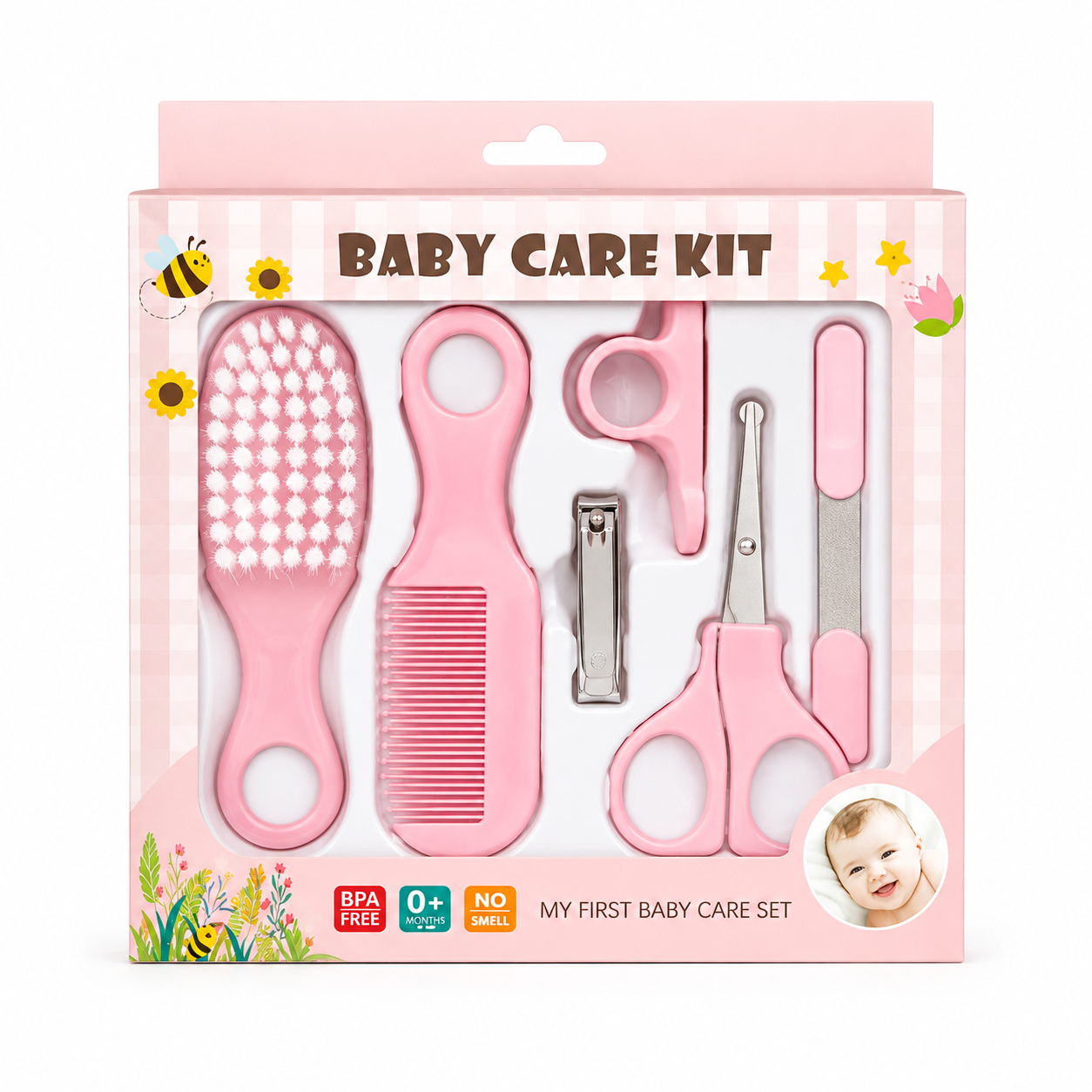 6 Pieces Baby Care Kit Box