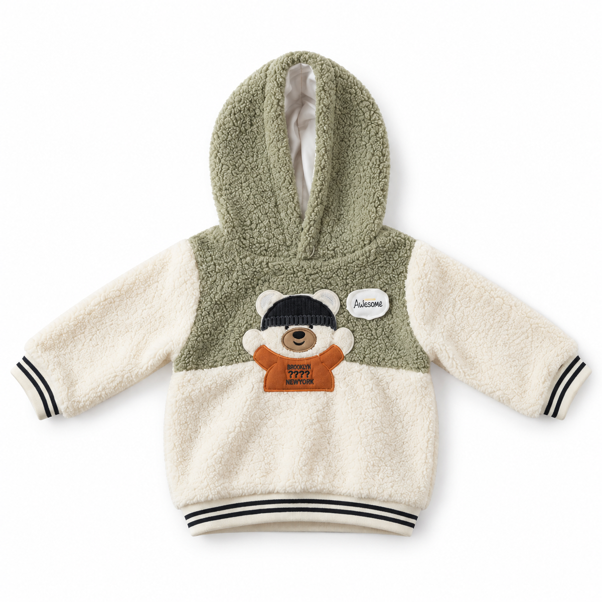 Cozy Bear Sherpa Hoodie