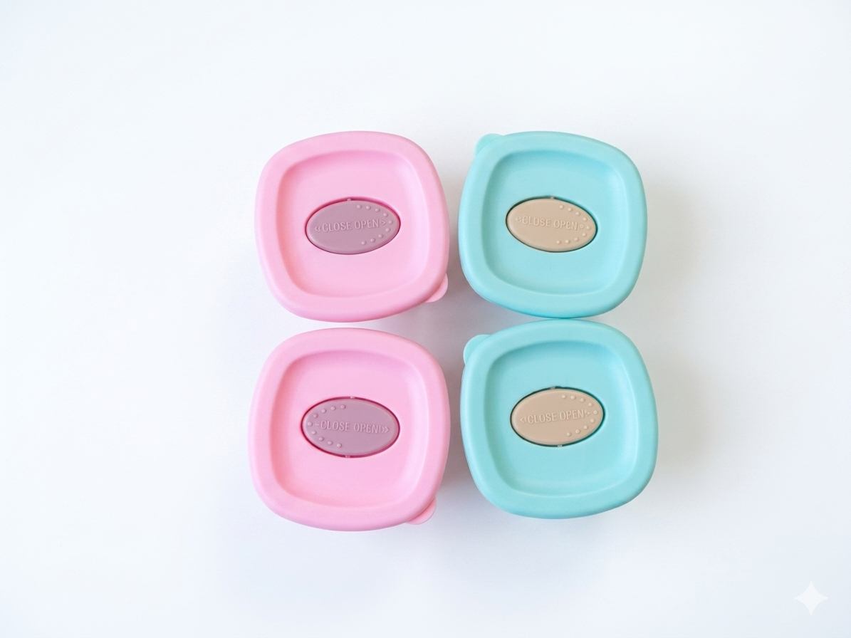 Space 4 Piece Baby Feeding Bowls