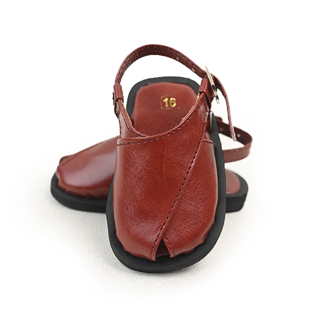 Brown Brick Kaptan Chappal