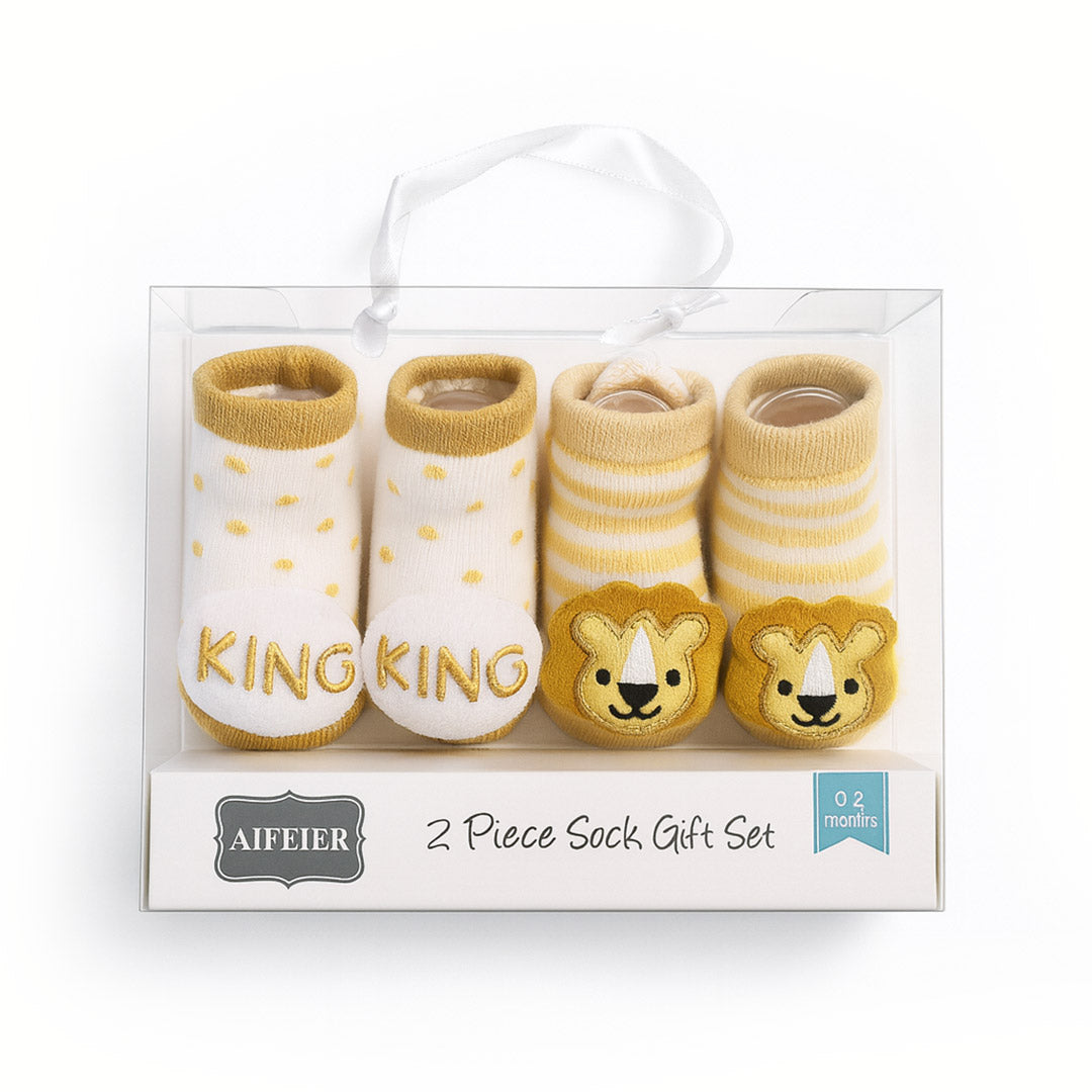 Lion King 2 Piece Socks Gift Set
