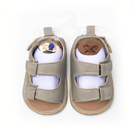 Multi Strap Sandals Grey