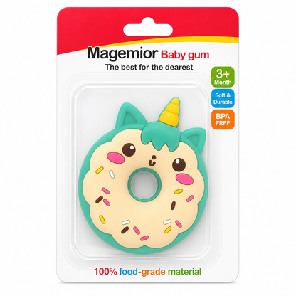 Unicorn Round Teether